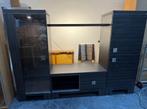 ensemble NEUF meuble tv avec colonne, vitrine et 2 éclairage, Maison & Meubles, Neuf, 200 cm ou plus, 50 à 75 cm, 150 à 200 cm