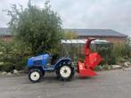 MINITRACTOR ISEKI SIAL 17PK MET NIEUWE HAKSELAAR, Ophalen of Verzenden, Gebruikt
