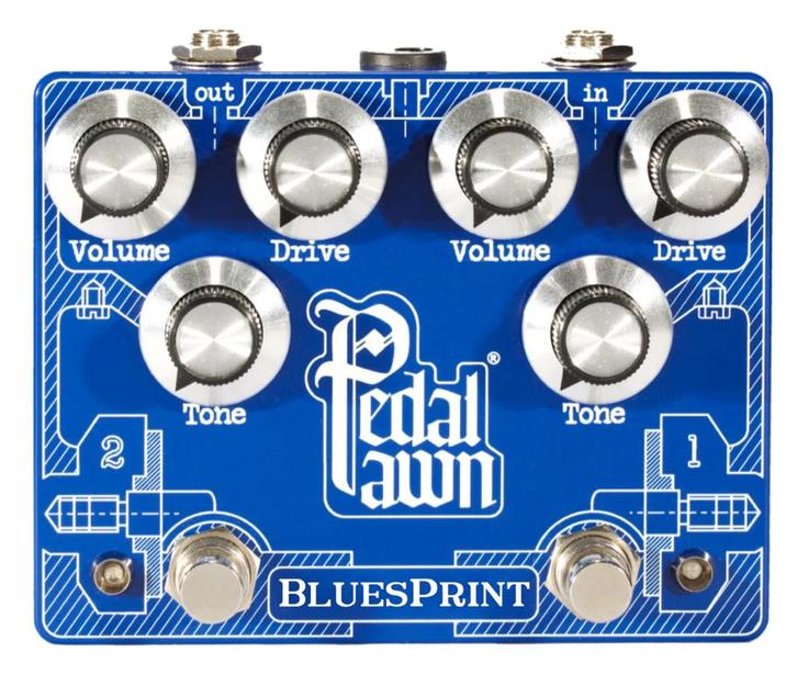 Pedal Pawn Bluesprint (SRV-John Mayer), Muziek en Instrumenten, Effecten, Distortion, Overdrive of Fuzz, Volume, Ophalen of Verzenden