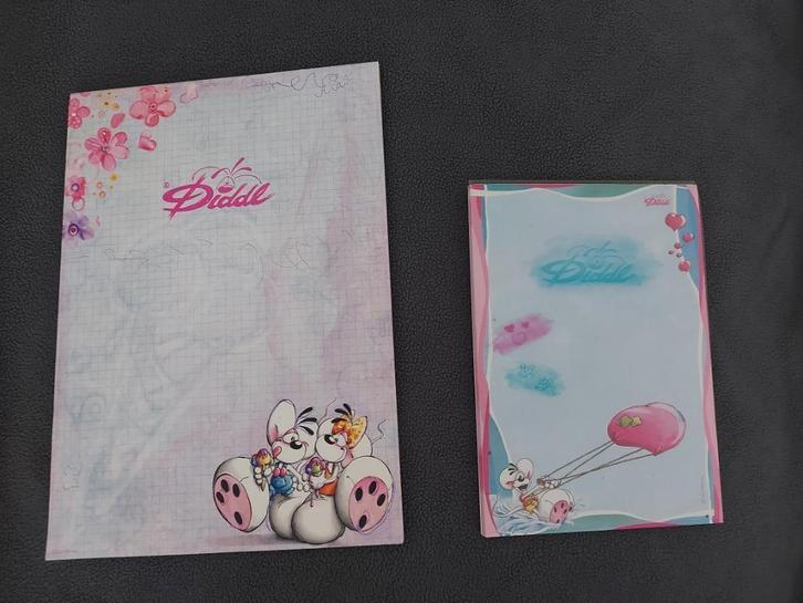 1 bloc note + 1 bloc feuilles quadrillées Diddl, Collections, Diddl