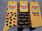 3 paar nieuwe Duvel kousen en 2 zonnehoedjes 666, Ophalen, Nieuw, Kleding, Duvel