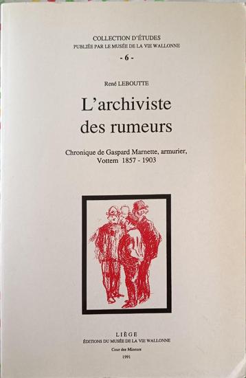 Gaspard Marnette, armurier Vottem 1857-1903 : R. Leboutte beschikbaar voor biedingen
