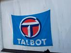 TALBOT grote reclame vlag, Diversen, Ophalen of Verzenden, Gebruikt