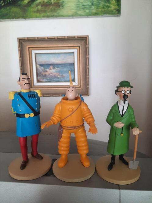 80 figurines Tintin Moulinsart, Collections, Statues & Figurines, Neuf, Autres types, Enlèvement ou Envoi