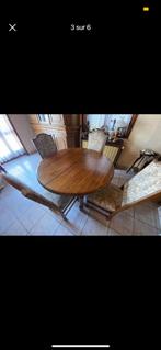 Table + chaise en merisier