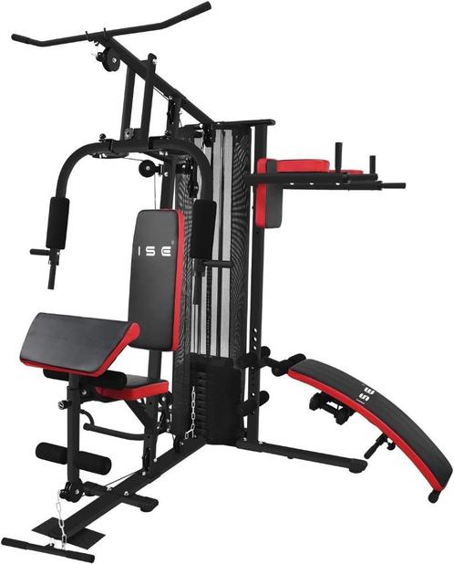 Station de musculation ISE modèle SY-4009 (50 en 1), Sports & Fitness, Appareils de fitness, Comme neuf, Autres types, Bras, Jambes