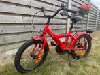 Rode kinderfiets (16 inch), Fietsen en Brommers, Fietsen | Jongens, Ophalen, 16 inch, High risk, Handrem