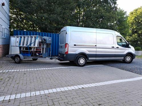 Altrex aanhangwagen + steiger, Zakelijke goederen, Machines en Bouw | Liften, Steigers en Ladders, Ophalen