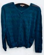 ✨️BEL&BO Gehaakt Vestje - Maat XL valt als M - Topstaat✨️, Kleding | Dames, Truien en Vesten, Maat 38/40 (M), Blauw, Bel & Bo