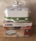 SEB multi delice Yoghurtmaker 6 potten 6 programma's, Ophalen of Verzenden, Zo goed als nieuw
