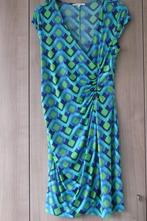 Blauw groen paars kleedje Lola Liza (K477), Blauw, Maat 38/40 (M), Ophalen of Verzenden, Onder de knie