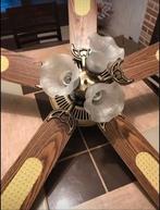 suspension/Ventilateur/luminaire 3 lampes, Enlèvement, Utilisé