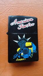 Zippo aansteker : American Trucker, Briquet, Utilisé, Enlèvement ou Envoi