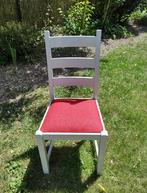 Eetkamerstoelen, Huis en Inrichting, Stoelen, Ophalen, Hout, Gebruikt, Wit