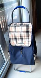 Te koop: Handige geruite boodschappen trolley., Handtassen en Accessoires, Koffers, Ophalen, Gebruikt