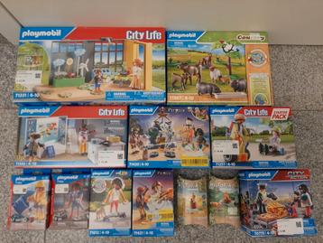 Lot playmobil nieuw ongeopende dozen beschikbaar voor biedingen