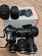 Sony a68+ SAM 18-55 mm II of 18-70 mm, Audio, Tv en Foto, Ophalen of Verzenden, Zo goed als nieuw