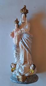 Beeld met glazen stolp in heel goede staat, Antiek en Kunst, Antiek | Religieuze voorwerpen, Ophalen