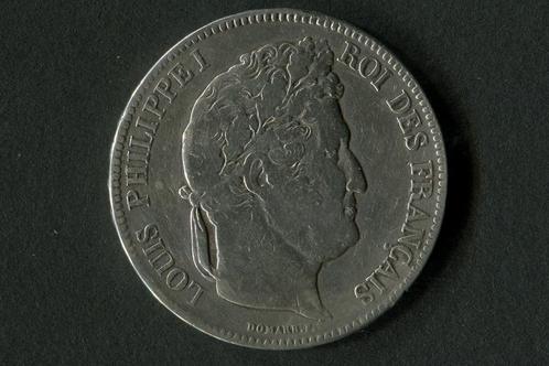 5 frank Louis-Philippe I Type Domard 1833, Postzegels en Munten, Munten | Europa | Niet-Euromunten, Losse munt, Frankrijk, Zilver