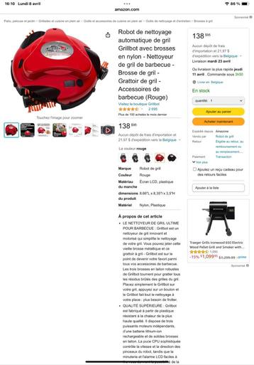 BBQ-robotreiniger  beschikbaar voor biedingen