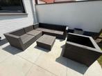 Hoek lounge met 1zit incl kussens, Tuin en Terras, Tuinsets en Loungesets, Ophalen, Gebruikt, Loungeset, Wicker