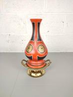 Antieke bronzen en opaline lamp, Antiek en Kunst, Ophalen of Verzenden