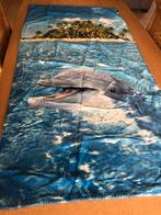 Essui de bain ou plage dauphin 135 sur 70 cm, Huis en Inrichting, Badkamer | Badtextiel en Accessoires, Zo goed als nieuw