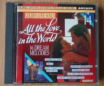 De originele CD Golden Love Songs Volume 14 van Arcade. beschikbaar voor biedingen