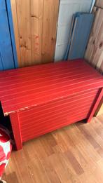 Grote houten speelgoedbak, Ophalen, Gebruikt