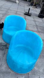 Blauwe ikea zetels, Huis en Inrichting, Fauteuils, Ophalen, Zo goed als nieuw
