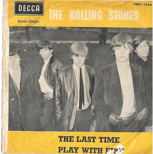 Rolling Stones single "Last Time" [ZUID-AFRIKA], Cd's en Dvd's, Vinyl Singles, Gebruikt, Single, Rock en Metal, 7 inch, Verzenden