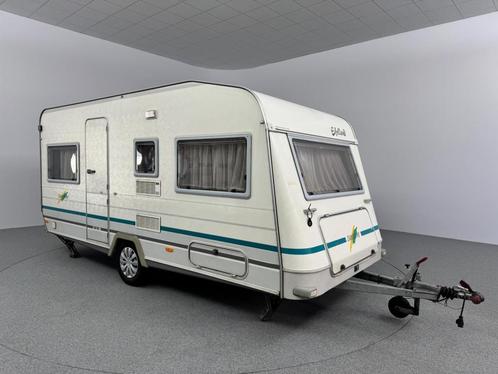 Eifelland Sunshine 460 TU Knaus Fdrager Netjes, Caravans en Kamperen, Caravans, Rondzit, Eifelland, Vast bed, 4 tot 5 meter, Serviceluik