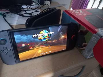 Nintendo switch 2 + Mario kart v2 beschikbaar voor biedingen