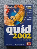 Livre Quid 2002, Algemeen, Ophalen of Verzenden, Zo goed als nieuw