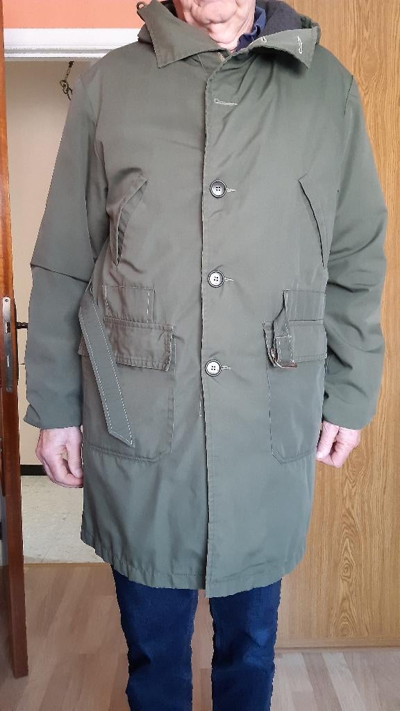 Parka pour homme, Vêtements | Hommes, Vestes | Hiver, Porté, Taille 48/50 (M), Vert, Enlèvement ou Envoi