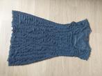 Kleedje blauw, Blauw, Boven de knie, Ophalen, Maat 38/40 (M)