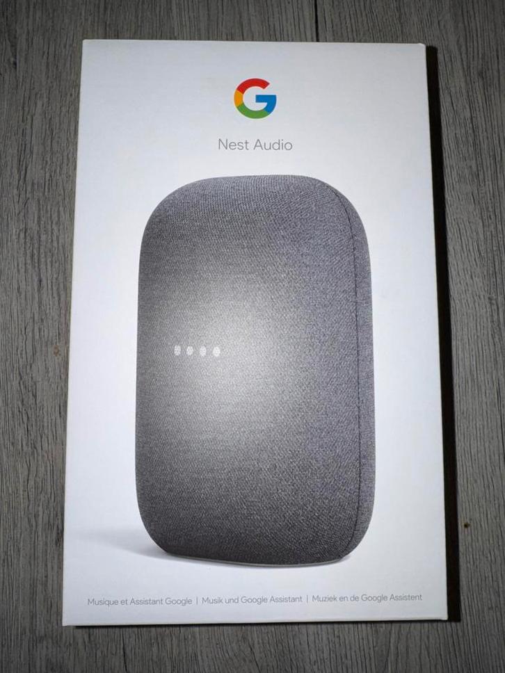 Google Nest Audio, Audio, Tv en Foto, Luidsprekerboxen, Gebruikt, Ophalen of Verzenden