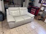 Fauteuil 2 places cuir, Comme neuf, Cuir
