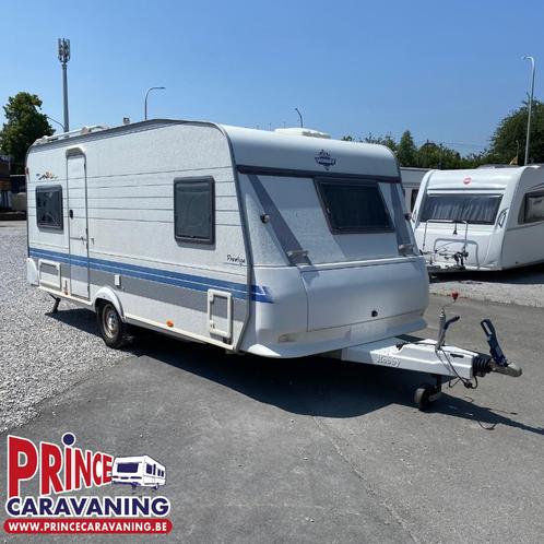 Hobby Prestige 495 UFe 2002, Caravans en Kamperen, Caravans, Bedrijf, 1250 - 1500 kg, Hobby, 6 tot 7 meter, Douche, Luifel, Mover