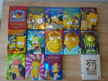 DVD Simpsons seizoenen 5 tot 17 en 20 beschikbaar voor biedingen