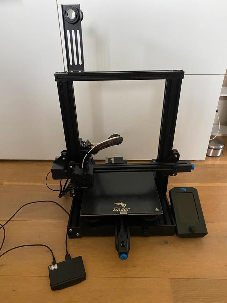 Ender 3 v2 + Wifi Box 2.0, Computers en Software, 3D Printers, Zo goed als nieuw, Ophalen of Verzenden