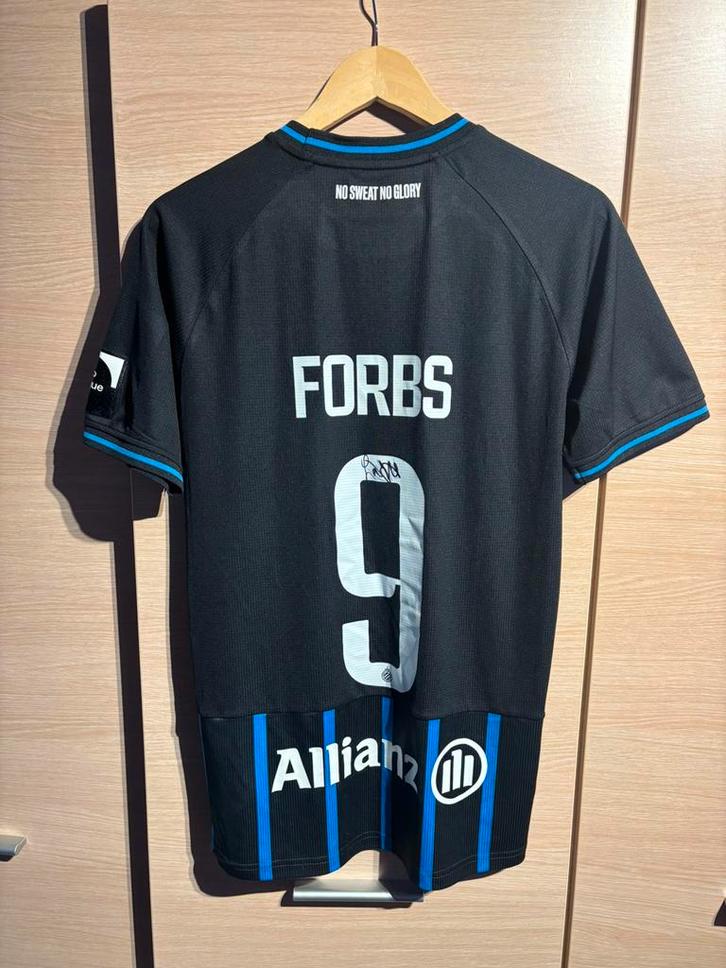 Matchworn shirt Carlos Forbs Club Brugge, Verzamelen, Sportartikelen en Voetbal, Gebruikt, Shirt, Ophalen of Verzenden