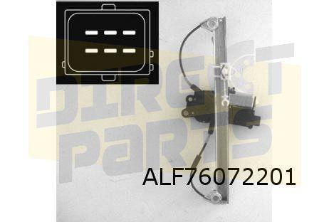 Fiat Punto (3/5-drs.) (1/06-7/19) raammechaniek Links voor (, Auto-onderdelen, Ruiten en Toebehoren, Fiat, Nieuw, Ophalen of Verzenden