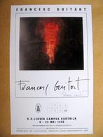Francesc GUITART, gesign. affiche tentoonstelling KULAK 1990, Antiek en Kunst, Ophalen of Verzenden