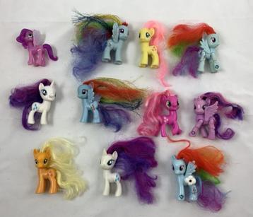 Set de 11 jouets pour poneys My Little Pony G4 MLP, Envoi, Comme neuf