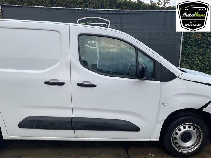 PORTIER RECHTS Fiat Doblo Cargo (01-2022/-), Auto-onderdelen, Carrosserie, Deur, Fiat, Rechts, Gebruikt