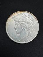Peace dollar 1922, Timbres & Monnaies, Monnaies | Amérique, Enlèvement ou Envoi, Monnaie en vrac, Argent