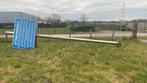 Inox zuil reclame mast reclame banner, Ophalen