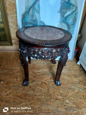 Ancienne table d'appoint, Antiquités & Art, Enlèvement
