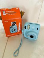 Fujifilm mini instax baby bleu instant camera, Audio, Tv en Foto, Fotocamera's Analoog, Ophalen of Verzenden, Zo goed als nieuw